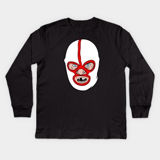 Wrestle Heads - Destroyer Kids Long Sleeve T-Shirt